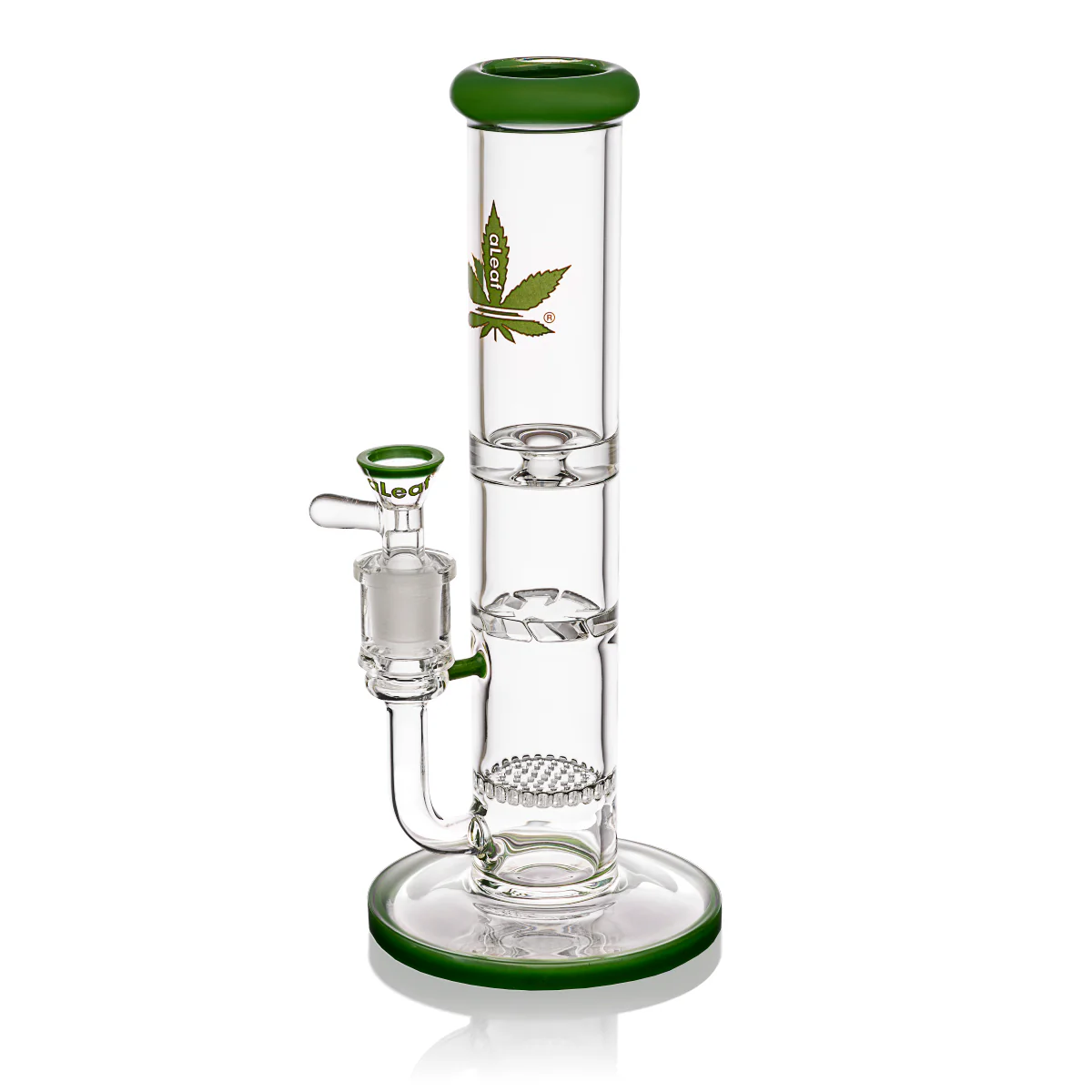 Aleaf 8.5" Water Pipe – Compact Design, Smooth Filtration, Durable Borosilicate Glass, Easy to Clean