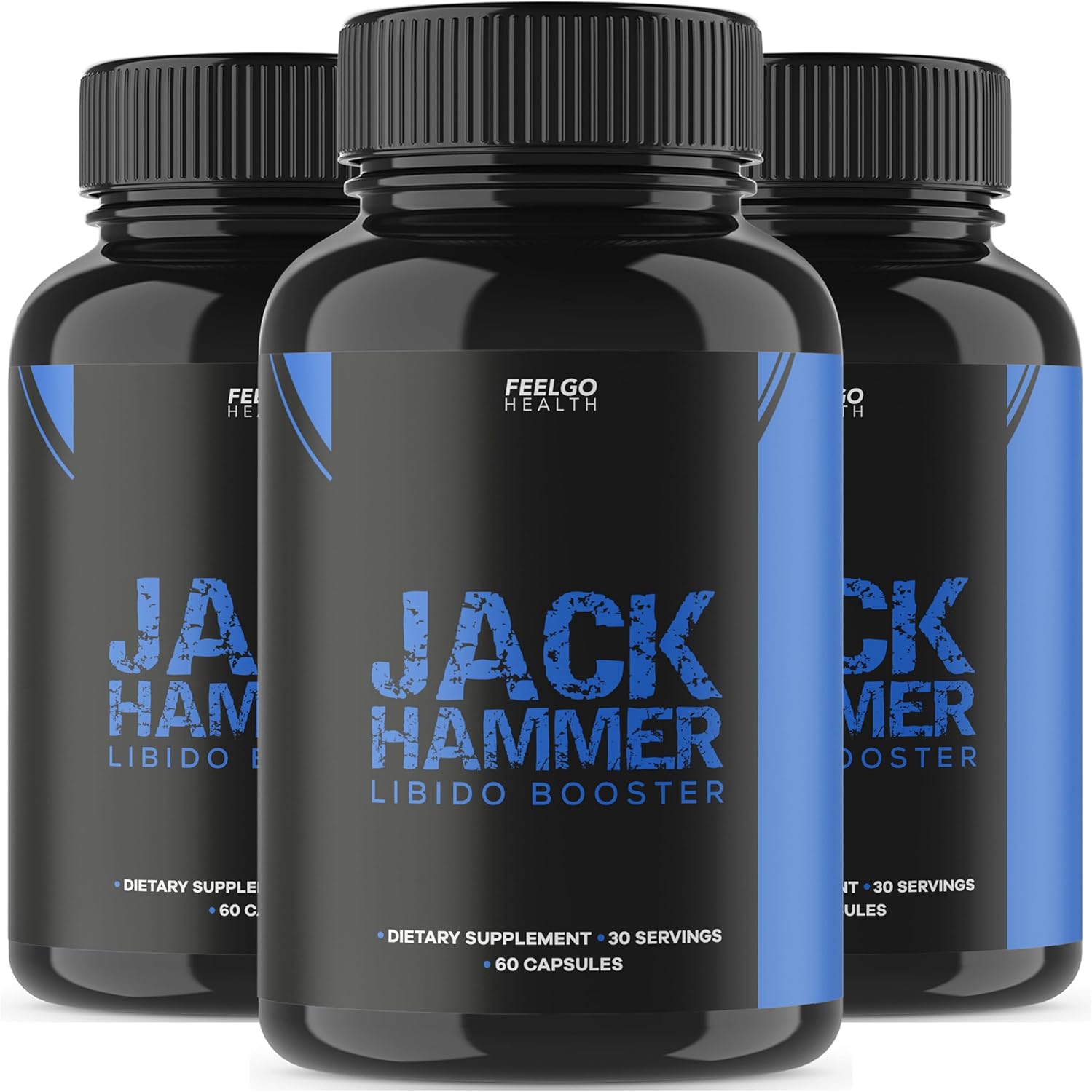 Jackhammer Male Enhancement Pill – Extra Strength Herbal Performance Supplement for Men – Boosts Stamina, Energy & Endurance – Fast-Acting Formula – 1 Capsule
