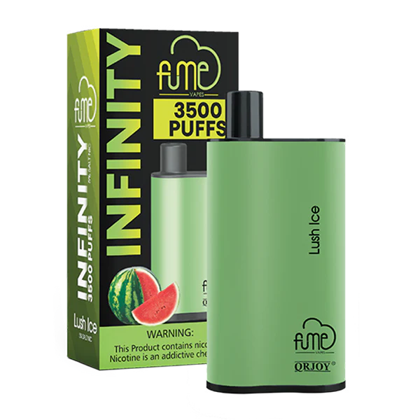 Fume Infinity 4500 Puffs – Lush Ice Disposable Vape | 5 Count Box | Watermelon Menthol Flavor | 5% Nicotine | Pre-Filled, Long-Lasting Vape Device