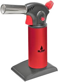 Blink Torch LB03 Red – Compact Butane Torch, Adjustable Flame, Sleek & Reliable Design
