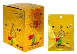 Royal Honey VIP Gummy – Natural Energy & Stamina Support – Premium Honey & Herbal Blend – Boosts Vitality, Focus & Performance – 30 Gummies – Sweet & Convenient