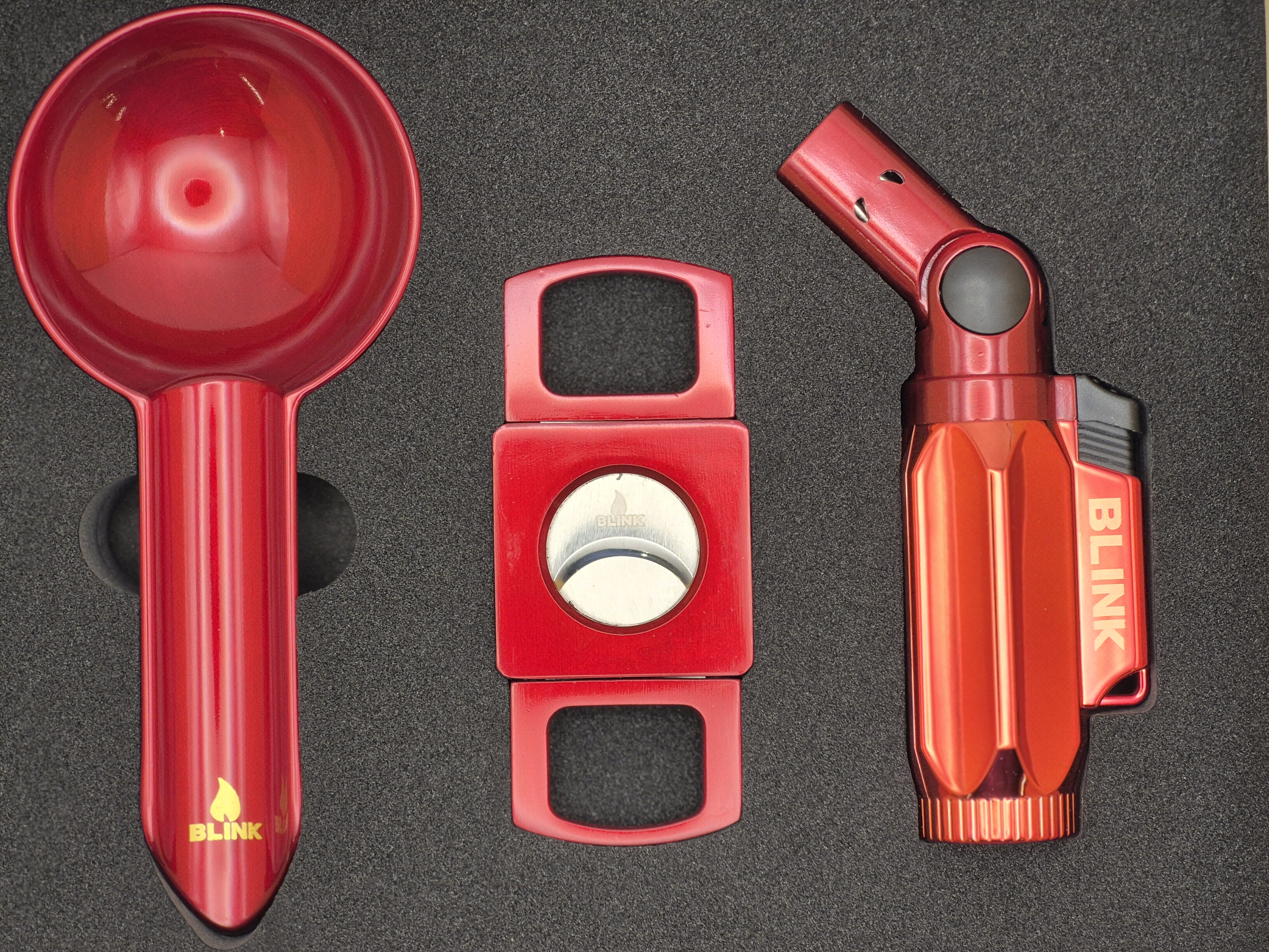 Selectric Premium Cigar Cutter – All-in-One Torch, Ashtray, and Cutter (Item: 14448)
