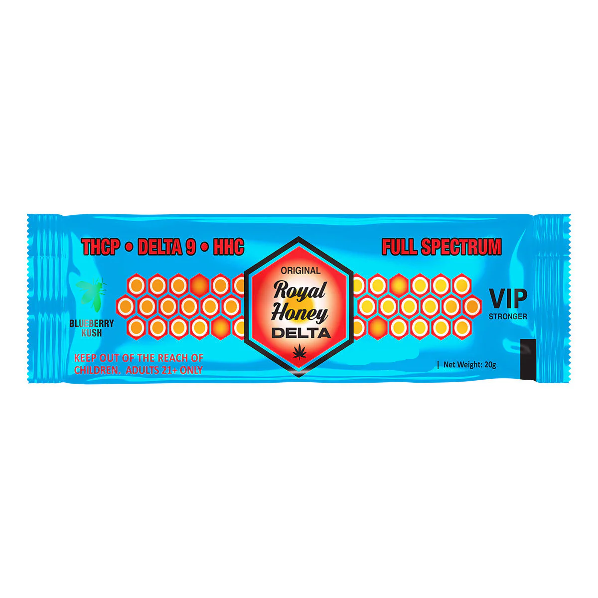 Royal Honey Delta 9 – Original Flavor – 10mg Delta-9 THC Per Serving – Natural Honey Infused with Hemp Extract – Mood, Relaxation & Energy Support – 1oz Bottle