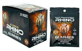 Rhino Platinum Gummies – Male Performance Support – Herbal Energy & Stamina Booster – Fast-Acting Vitality Supplement for Men – Natural Formula – 10 Gummies