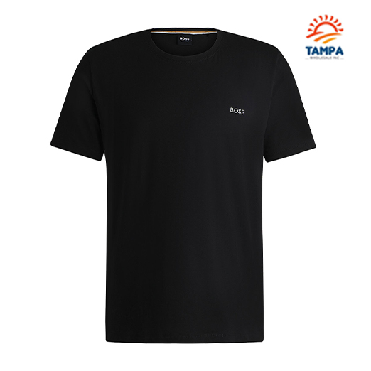 Big Boss Black Round-Neck T-Shirt for Men – 100% Cotton, Casual Slim Fit, Streetwear Statement Tee – Trendy T-Shirt