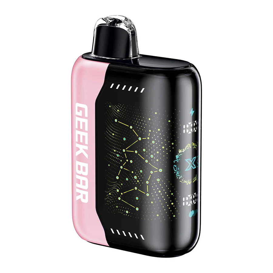 Geek Bar Strawberry Ice – Disposable Vape | Sweet Strawberry with Icy Menthol Finish | 5% Nicotine Salt | Smooth & Flavorful | Compact & Ready to Use | Long-Lasting Puff Count