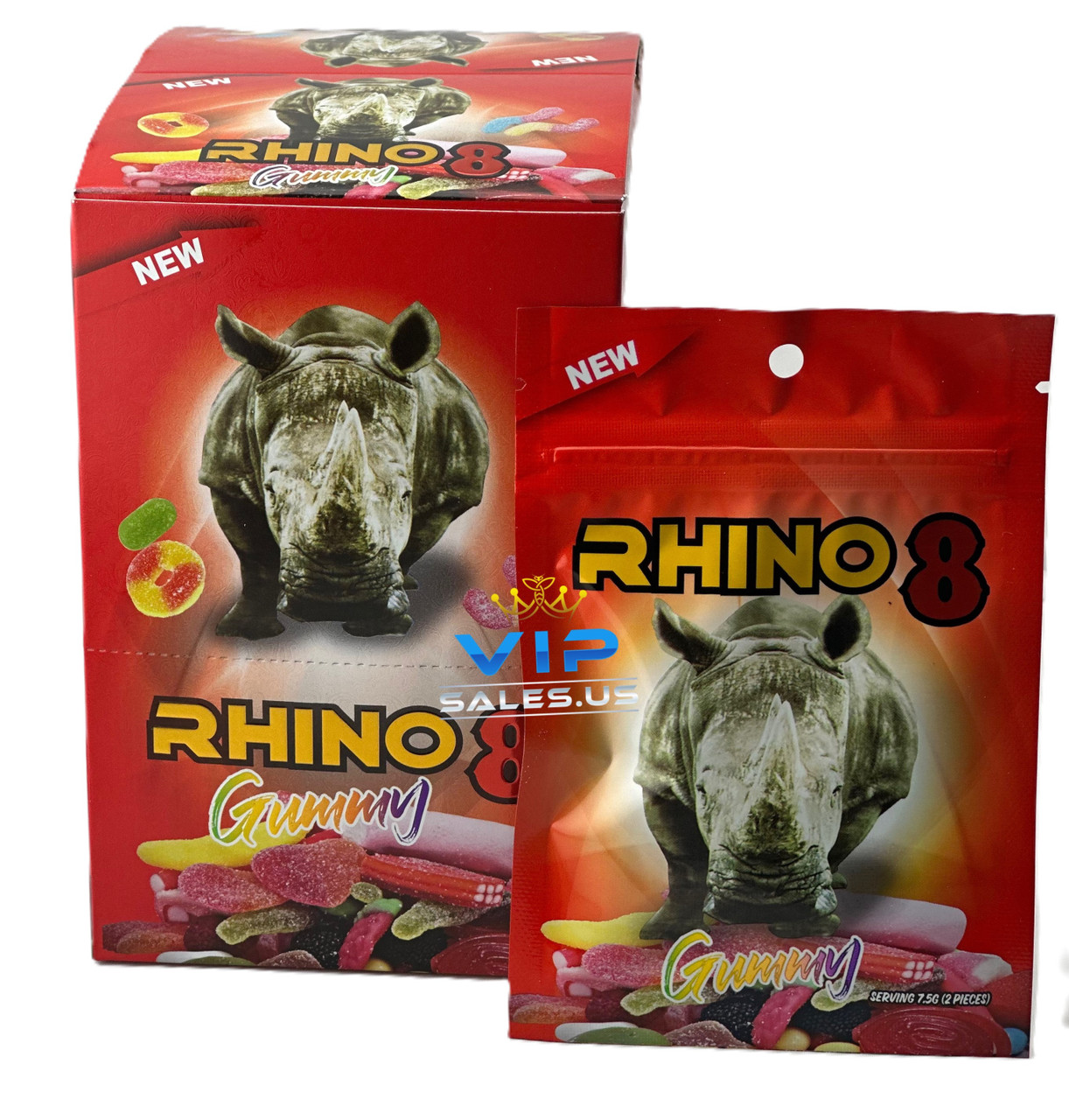 Rhino Mint Choco VIP – Male Performance Booster – Herbal Formula for Stamina, Energy & Confidence – Mint Chocolate Flavor – Fast-Acting Supplement – 1 Dose