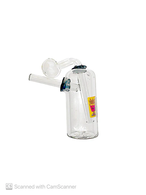 8-Inch Glass Oil Burner Pipes – 40 Count Jar | Durable Thick Glass | Long Neck for Clean Burn | Bulk Display Jar for Smoke Shops, Resellers, or Personal Use