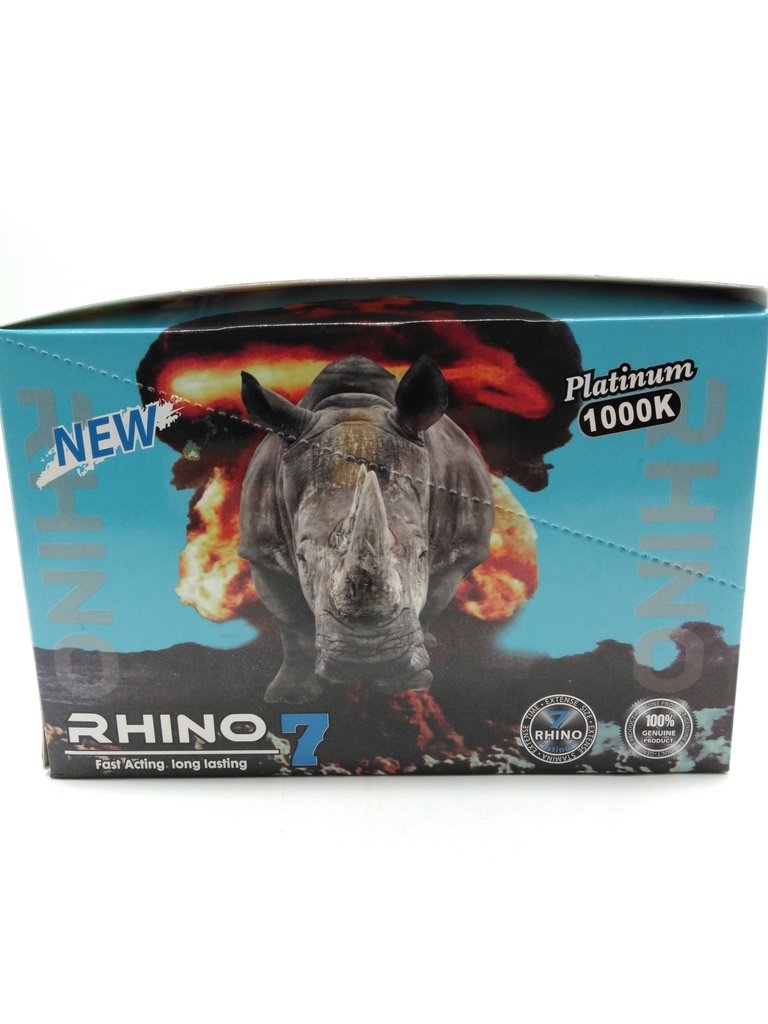 Rhino 69 1000K 1-Pack – Extra Strength Male Enhancement Pill – Fast-Acting Herbal Formula for Stamina, Energy & Performance – Single Capsule Supplement for Men