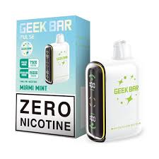 Geek Bar Pulse 15000 Puff Disposable Vape – Miami Mint Flavor – Rechargeable E-Cigarette with Dual Mesh Coil – Refreshing Minty Coolness – Leakproof & Authentic Design
