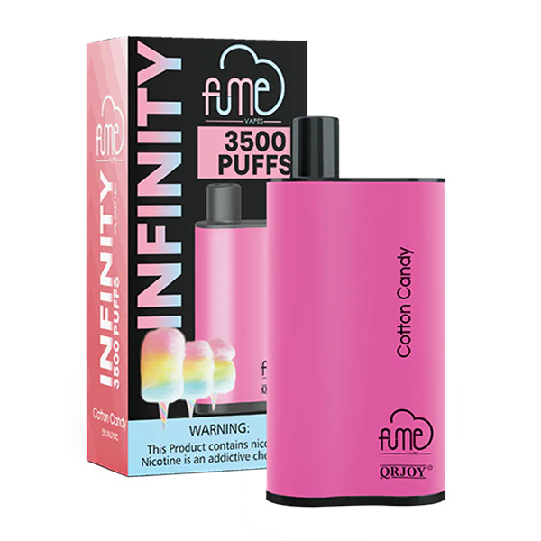 Fume Infinity 3500 Puffs – Cotton Candy Disposable Vape | 5 Count Box | Sweet & Smooth Candy Flavor | 5% Nicotine | Long-Lasting, Pre-Filled Vape Device