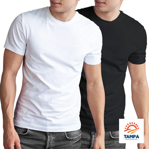 Big Boss Men's T-Shirt Combo (Pack of 2 – Black & White) – 100% Cotton Round-Neck Tees – Stylish Casual Wear – Slim Fit Statement Shirts